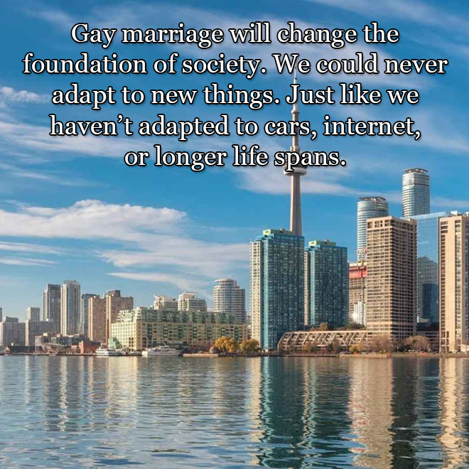 Why gay marriage is wrong.