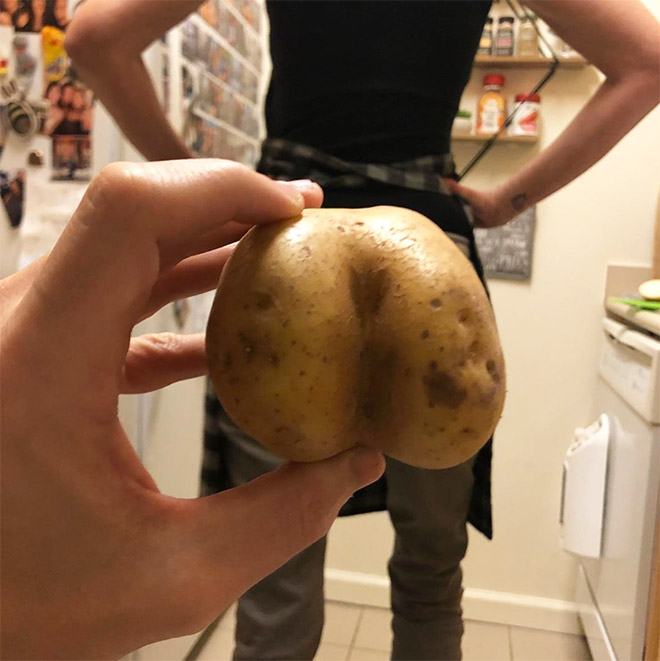 Beautiful potato butt.
