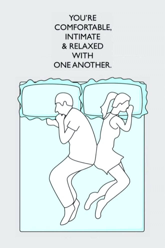 What Your Sleeping Positions Say About Your Marriage