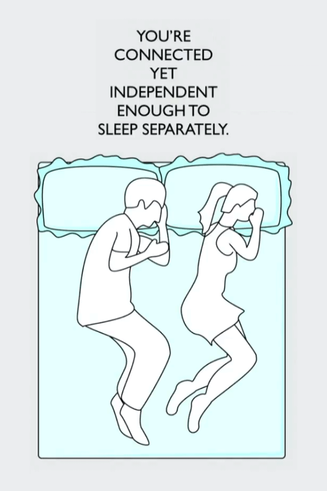 What Your Sleeping Positions Say About Your Marriage