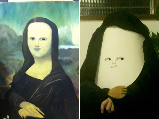 bad amateur painting hilariously recreated.