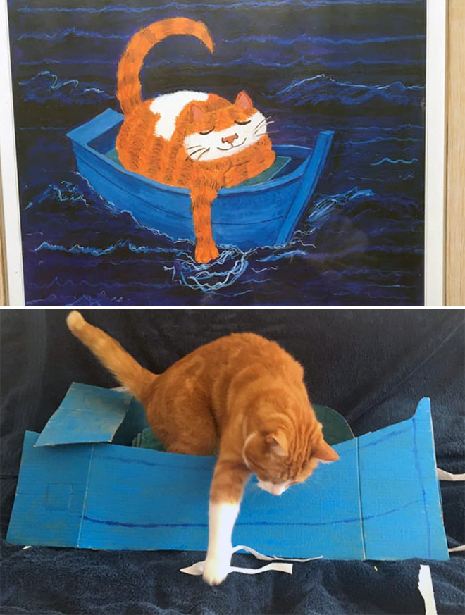 bad amateur painting hilariously recreated.