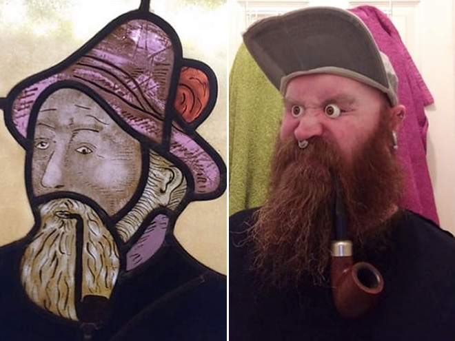 bad amateur painting hilariously recreated.