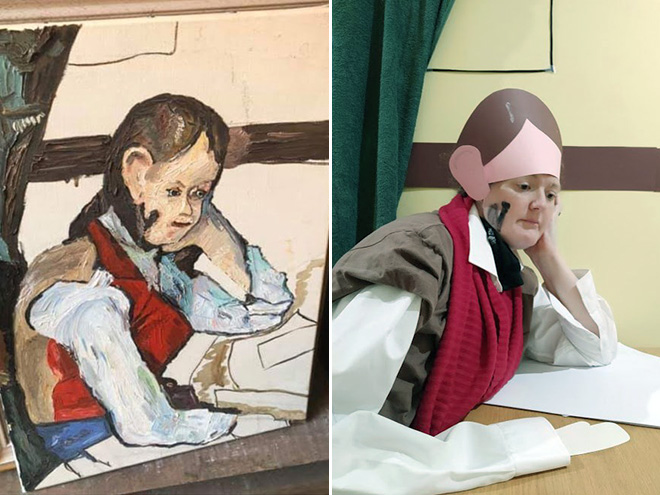 bad amateur painting hilariously recreated.