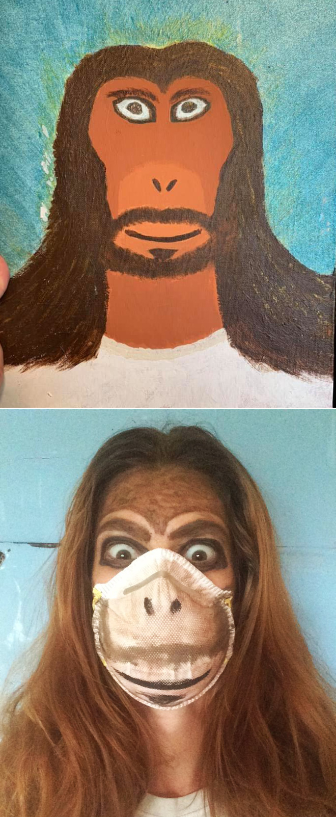 bad amateur painting hilariously recreated.