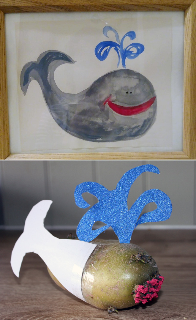 bad amateur painting hilariously recreated.