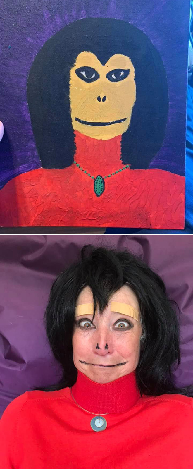 bad amateur painting hilariously recreated.