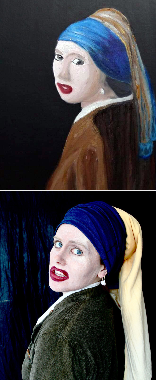 bad amateur painting hilariously recreated.
