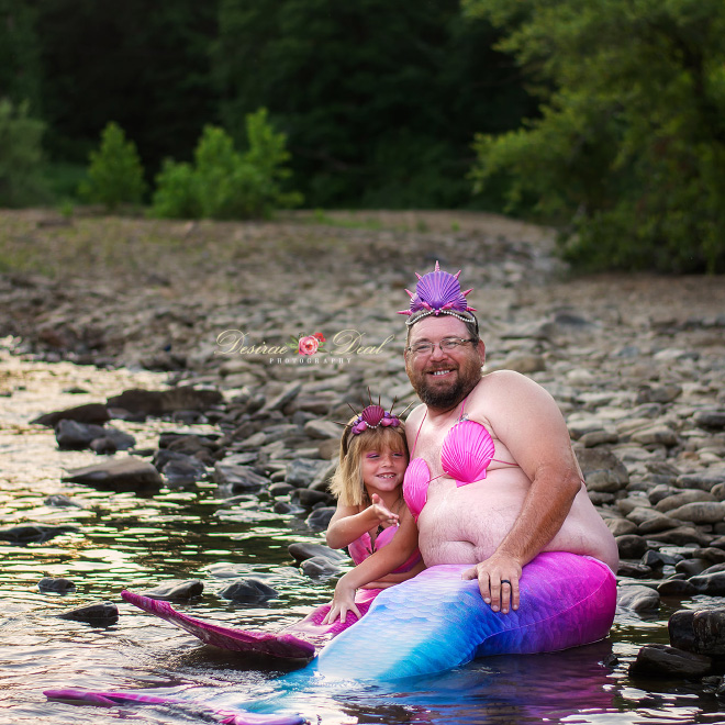 Cute mermaids.