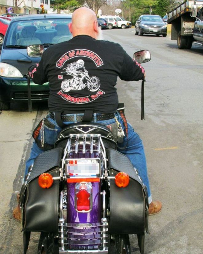 Perfect biker club for dads.