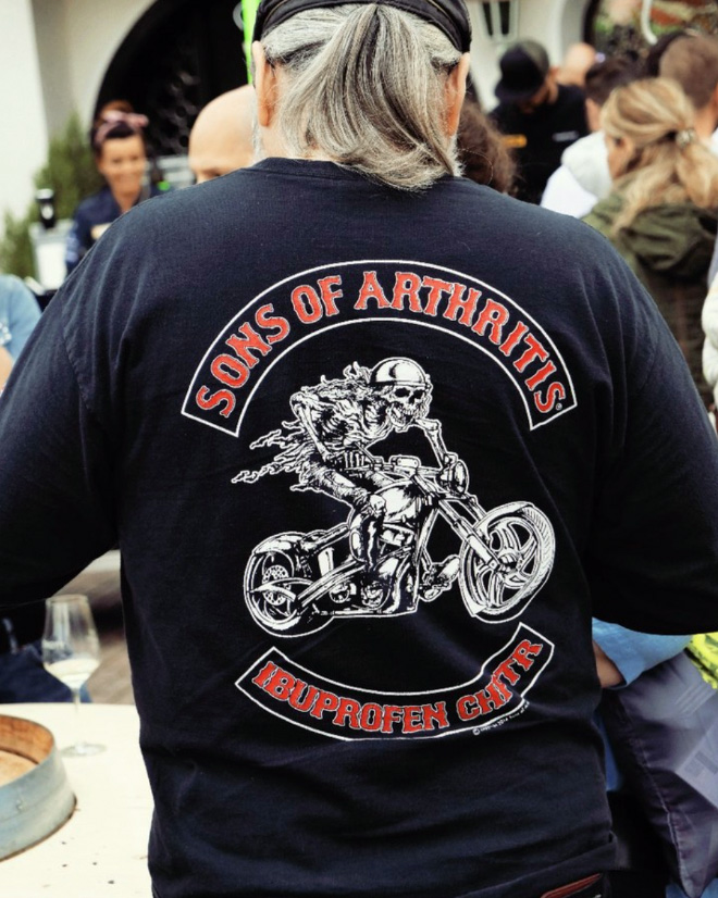 Perfect biker club for dads.