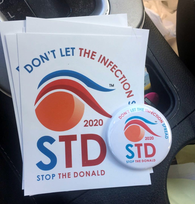 Americans fighting against STD.