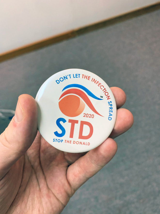 Americans fighting against STD.