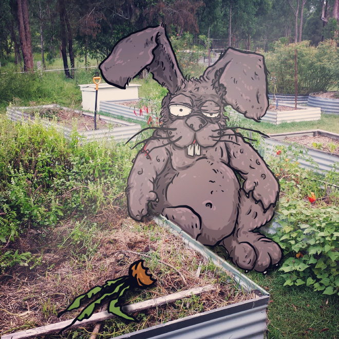 When imaginary monsters meet real life...