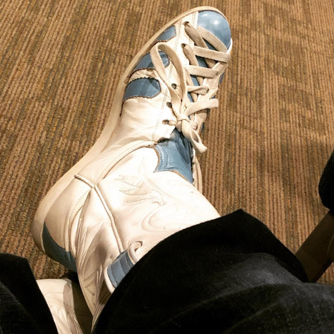 Yes, cowboy boot sneakers really exist.