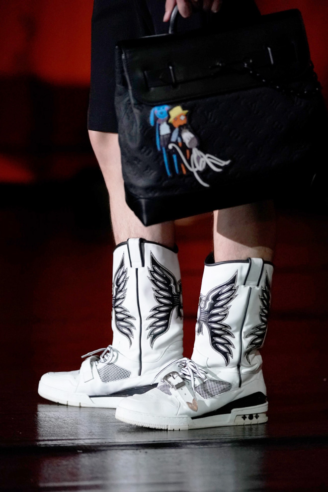 Yes, cowboy boot sneakers really exist.