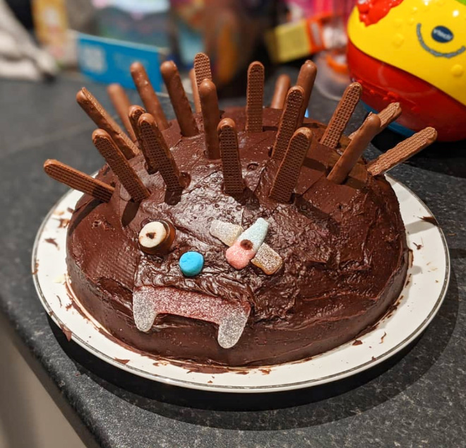 Would you eat this hedgehog cake?