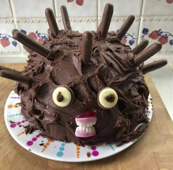 Would you eat this hedgehog cake?