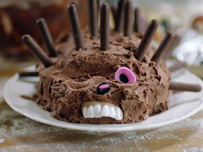 Would you eat this hedgehog cake?