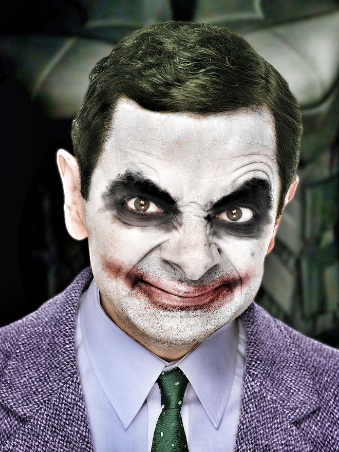 When Mr. Bean meets Photoshop...