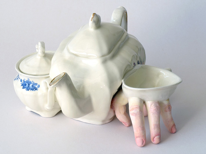 Alive ceramics that can bite back.