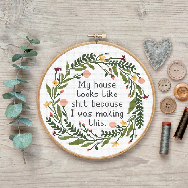 Awesome cross stitch.