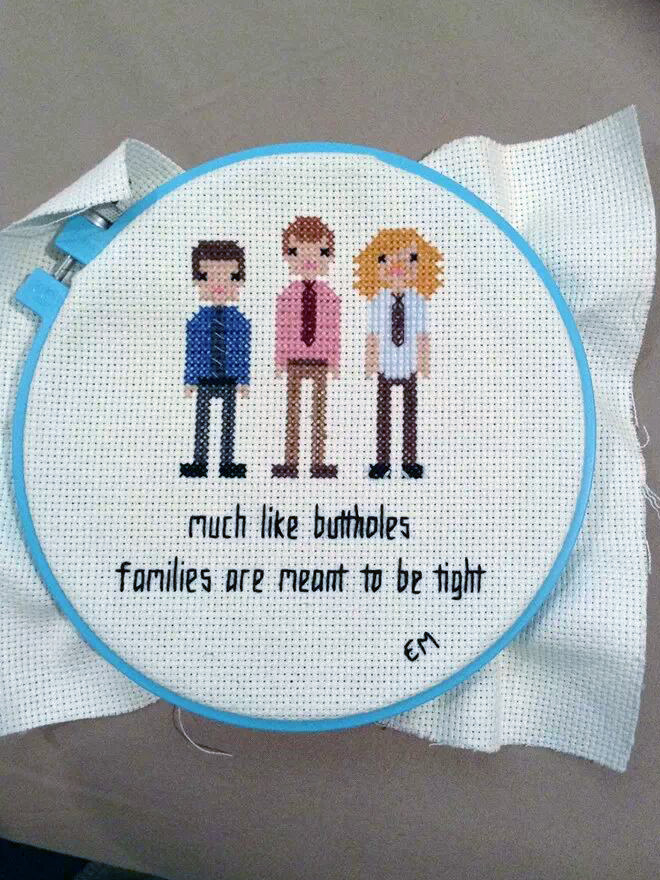 Awesome cross stitch.