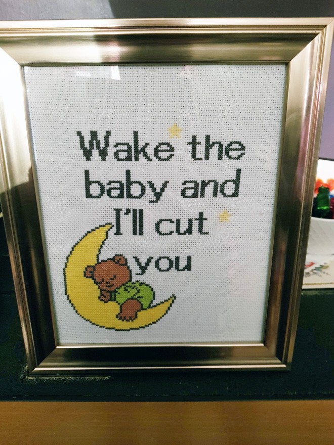 Awesome cross stitch.