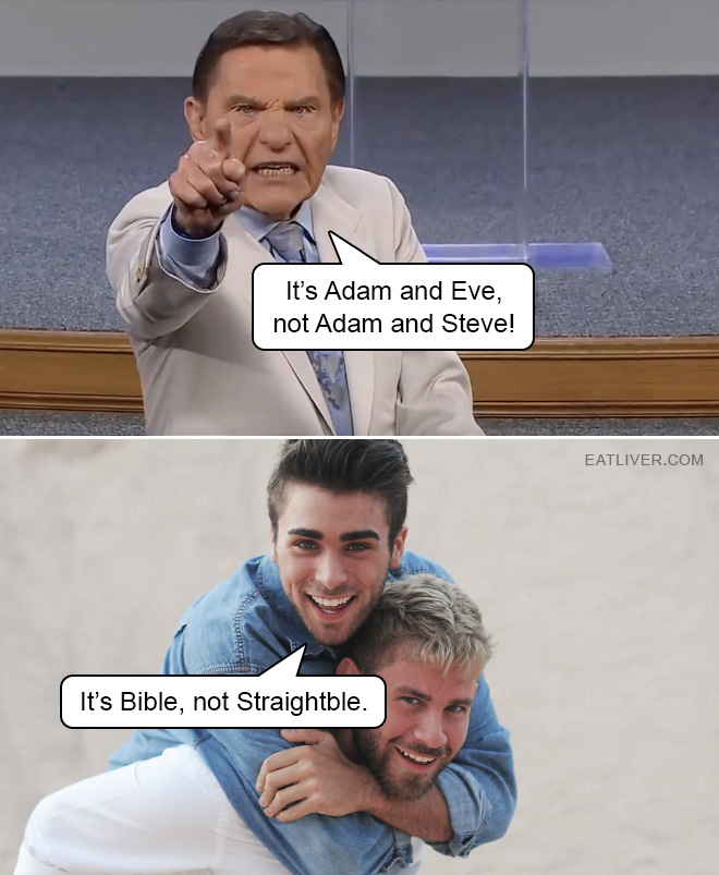 It's Bible, not Straightble!