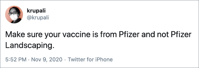 Twitter reacts to Coronavirus vaccine from Pfizer.