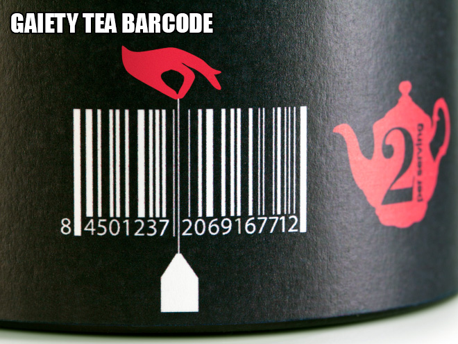 Awesome barcode design.