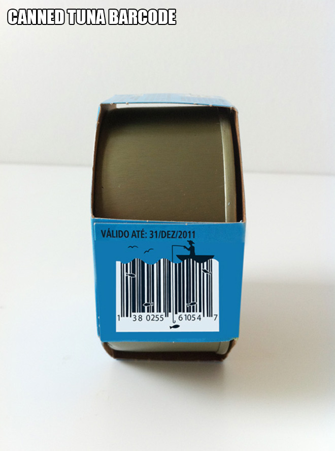 Awesome barcode design.