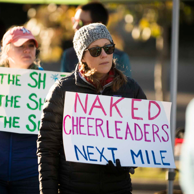 Brilliantly inspiring marathon sign.