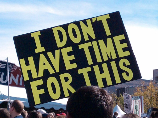 Who said perfect protest signs doesn't exist?