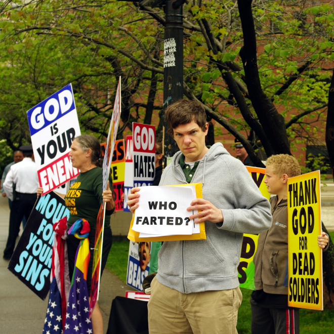 Who said perfect protest signs doesn't exist?