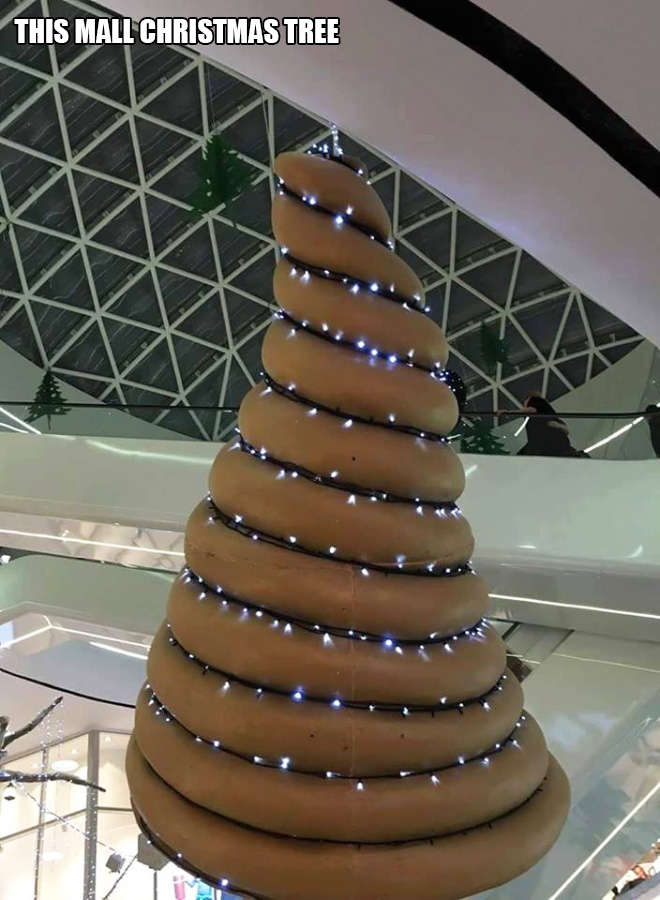 Xmas design fail.