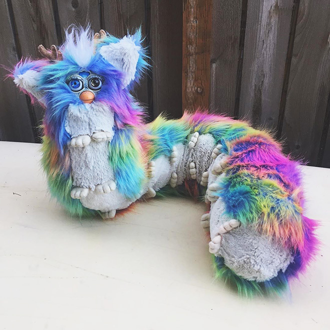 Long Furbies are terrifying.