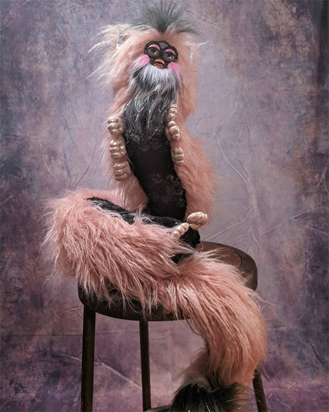 Long Furbies are terrifying.