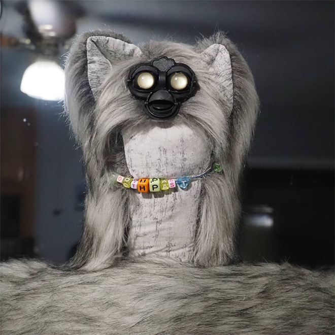 Long Furbies are terrifying.