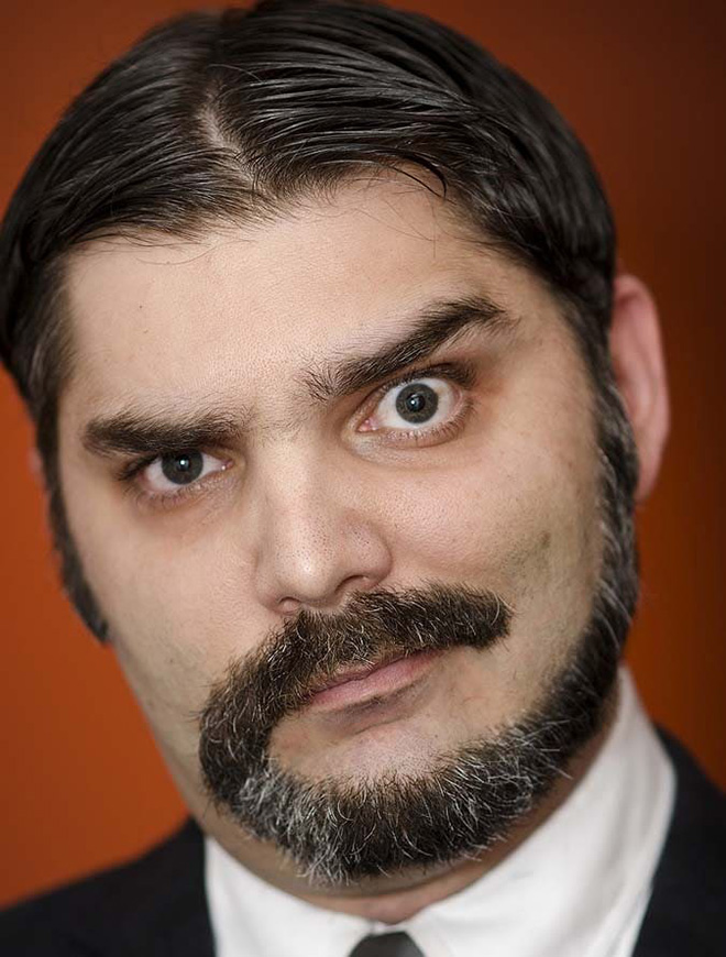 Monkey tail beards are in fashion now!