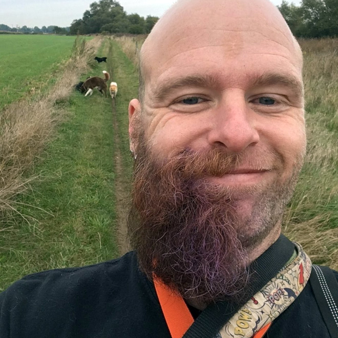 Half beard is a real male fashion trend.