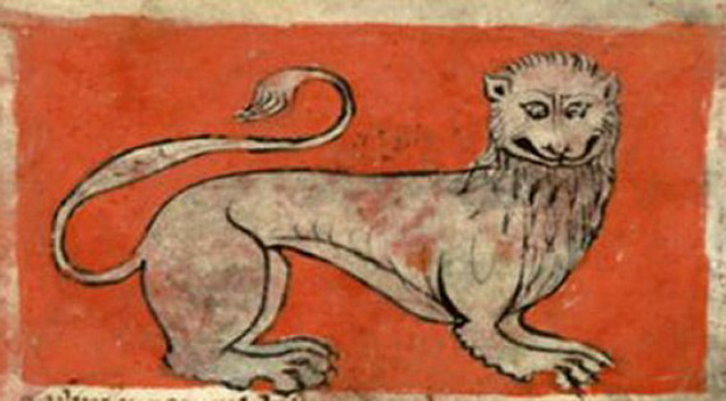 Medieval artists were terrible at drawing lions.