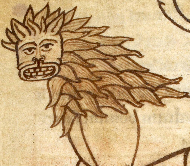 Medieval artists were terrible at drawing lions.