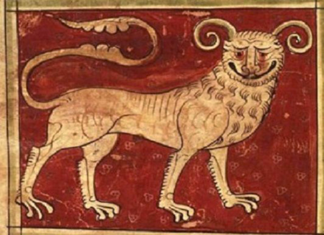 Medieval artists were terrible at drawing lions.