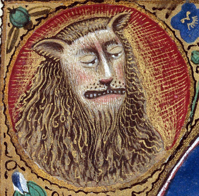 Medieval artists were terrible at drawing lions.