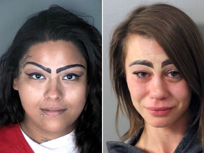 Crazy mugshots are the best source of terrible eyebrows.