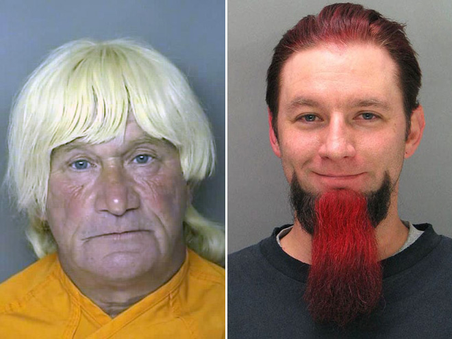 Crazy mugshot haircuts are the best haircuts.