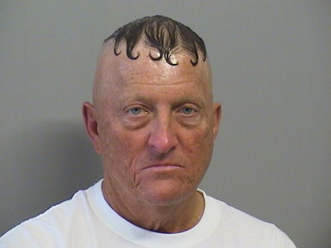 Crazy mugshot haircuts are the best haircuts.