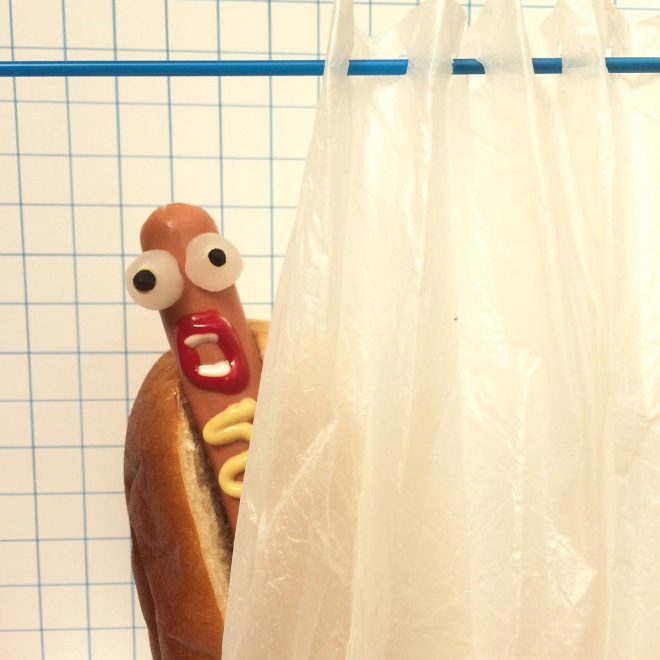 When sausages meet pop culture...