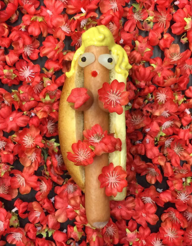 When sausages meet pop culture...